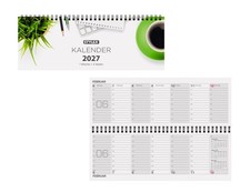 Schreibtischquerkalender 2027