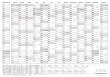 Grosser PREMIUM Wandkalender