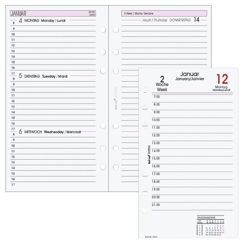 Bind kalender 2026 - kalender, 1