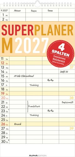 Superplaner 4 spalten - superplaner,