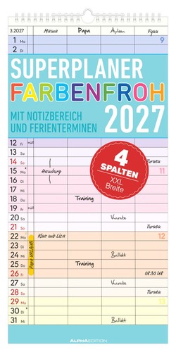 Superplaner farbenfroh 4 - superplaner,