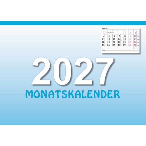 Pvp monatskalender 2027 - monatskalender,