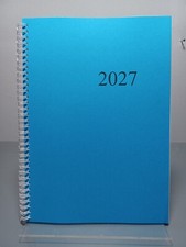wochenkalender A4 Blau 2027
