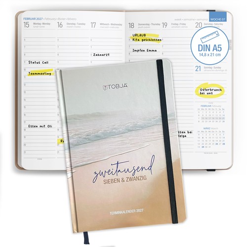 Buchkalender 2027 hardcover - 2027,