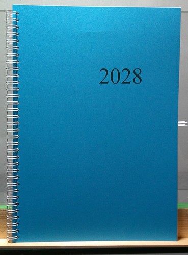 Wochenkalender blau 2028 - wochenkalender,