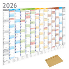 2026 Wandkalender DIN