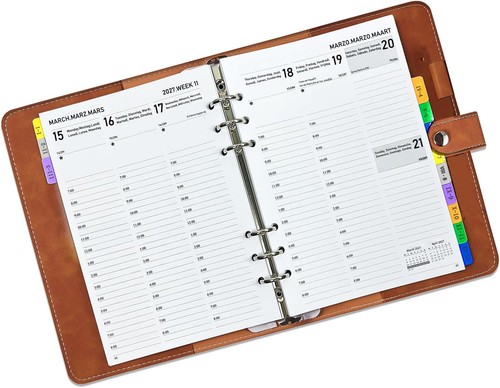 Kalender 2027 ringbuch - a5,