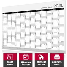 XXL Wandkalender 2026