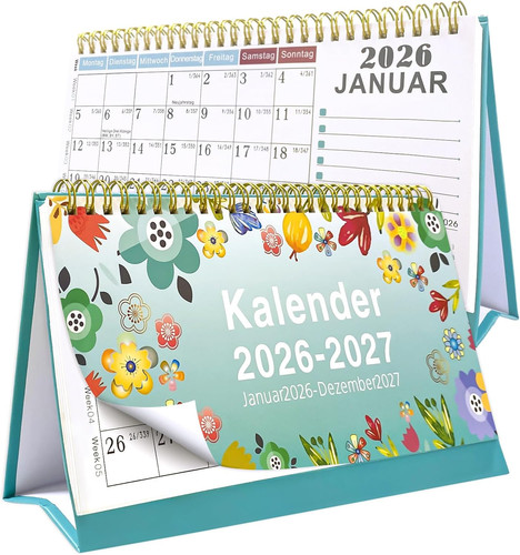 Tischkalender 2026 2027 - tischkalender, mit